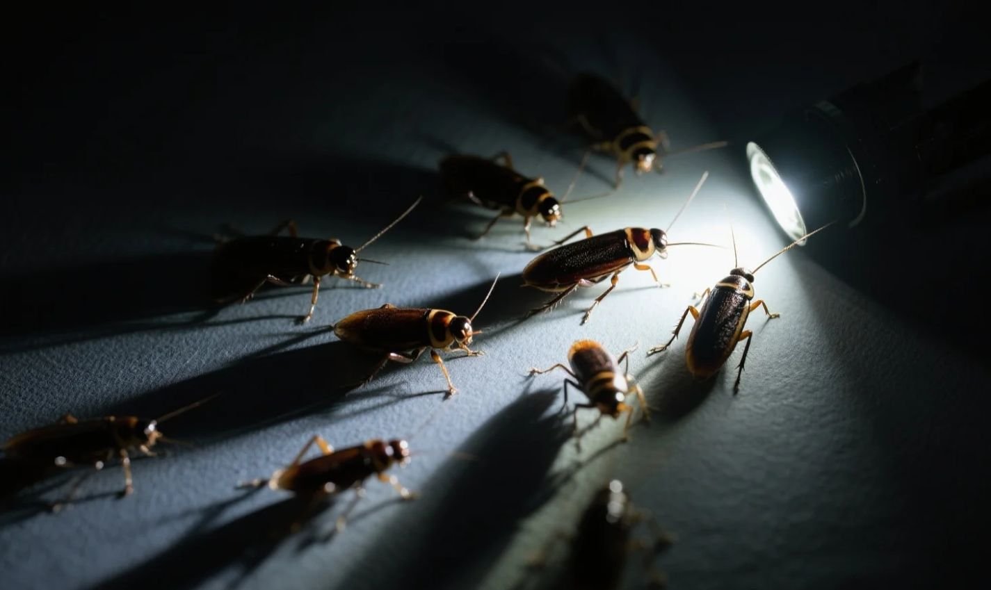 Are Cockroaches Attracted to Light