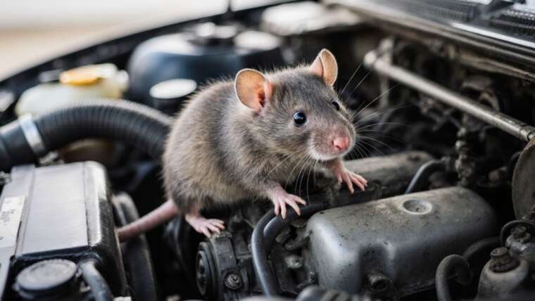 How to Get Rid of Rats in Car Engines