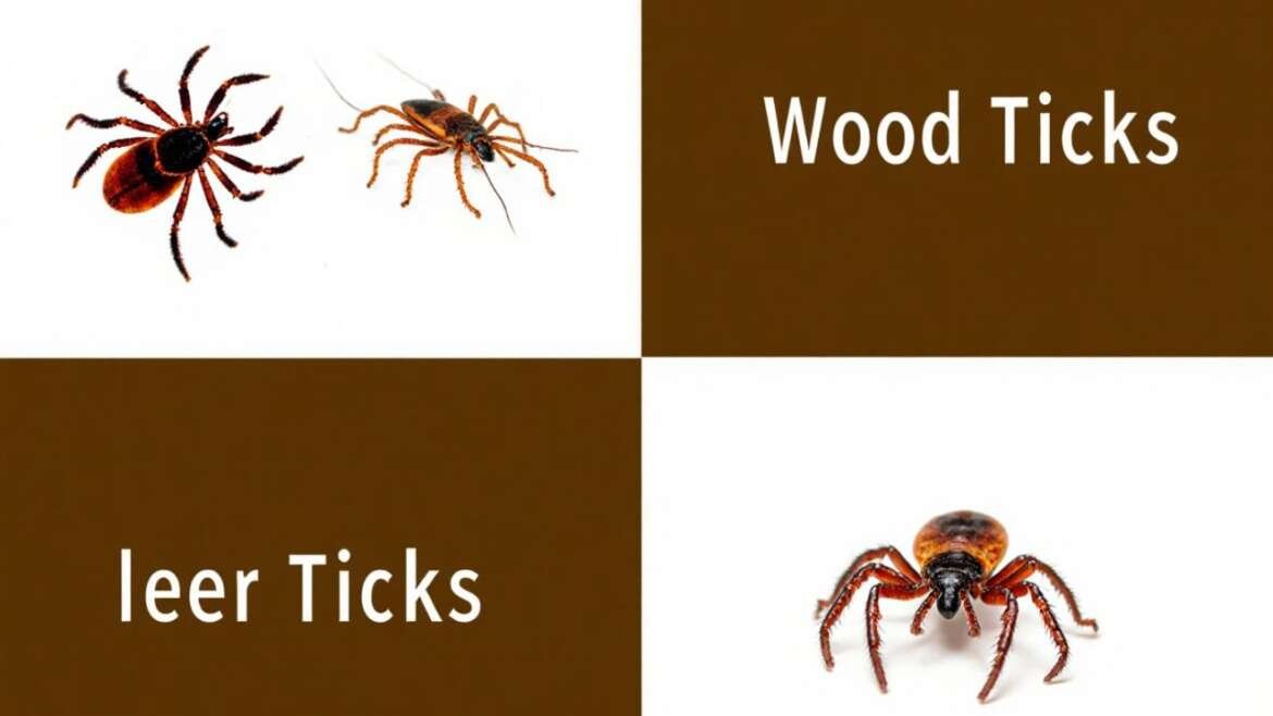 Identifying Deer Ticks vs. Wood Ticks