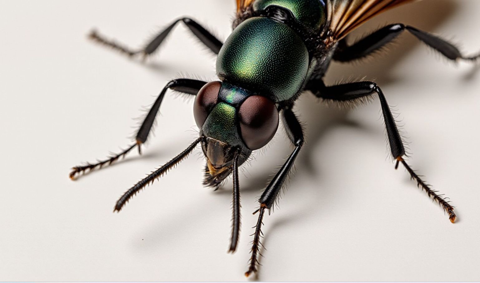 Butterflies tasting with their feet