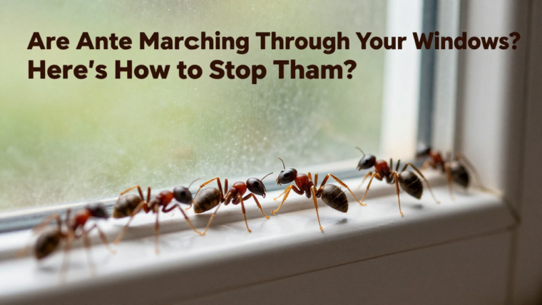 Are Ants Marching Through Your Windows? Here’s How to Stop Them!