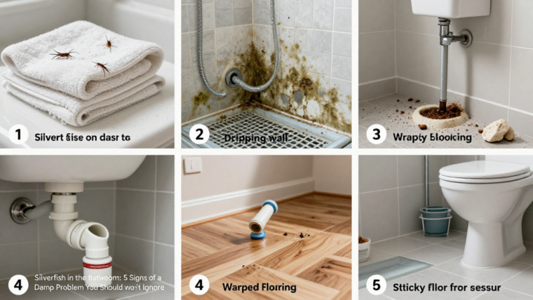 Silverfish in the Bathroom: 5 Signs of a Damp Problem You Shouldn’t Ignore